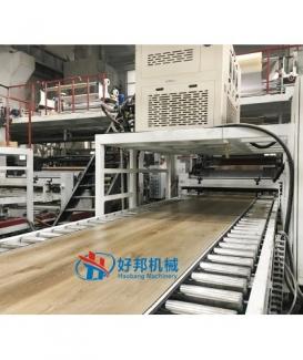 Professional SPC stone plastic floor production line