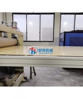 WPC lamination foam sheet extrusion production line