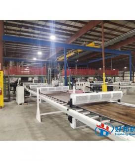 SPC flooring tile making machinery